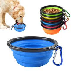 Portable Silicone Dog Feeder